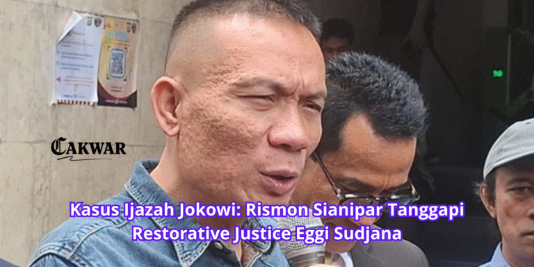 Kasus Ijazah Jokowi: Rismon Sianipar Tanggapi Restorative Justice Eggi Sudjana