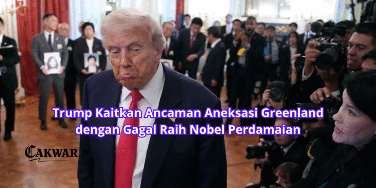 Trump Kaitkan Ancaman Aneksasi Greenland dengan Gagal Raih Nobel Perdamaian