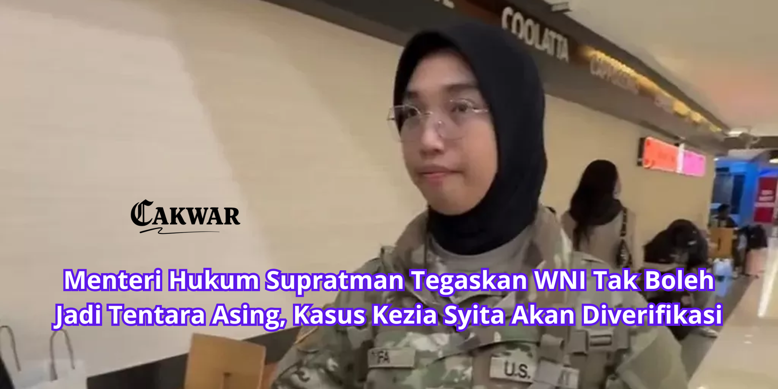 Menteri Hukum Supratman Tegaskan WNI Tak Boleh Jadi Tentara Asing, Kasus Kezia Syita Akan Diverifikasi