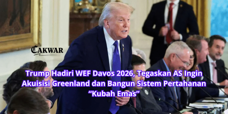 Trump Hadiri WEF Davos 2026, Tegaskan AS Ingin Akuisisi Greenland dan Bangun Sistem Pertahanan “Kubah Emas”