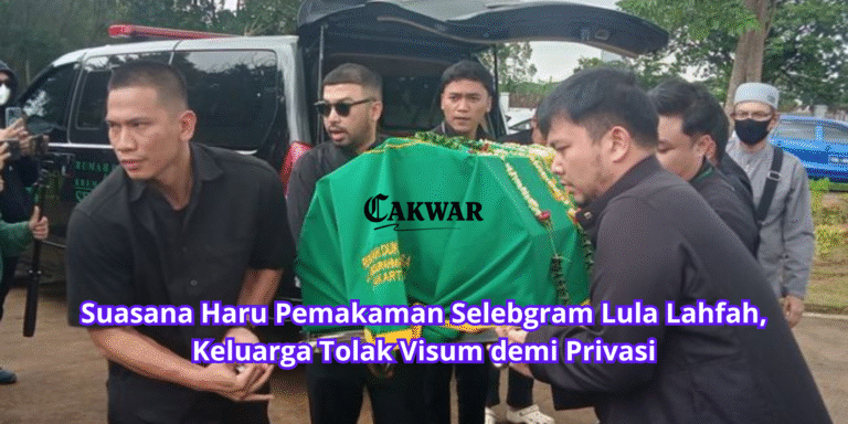 Suasana Haru Pemakaman Selebgram Lula Lahfah, Keluarga Tolak Visum demi Privasi