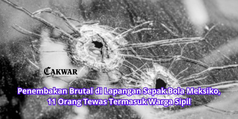 Penembakan Brutal di Lapangan Sepak Bola Meksiko, 11 Orang Tewas Termasuk Warga Sipil