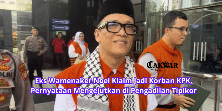 Eks Wamenaker Noel Klaim Jadi Korban KPK, Pernyataan Mengejutkan di Pengadilan Tipikor
