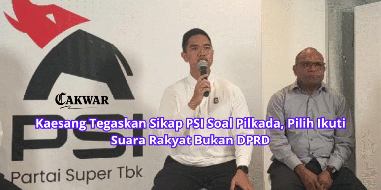 Kaesang Tegaskan Sikap PSI Soal Pilkada, Pilih Ikuti Suara Rakyat Bukan DPRD