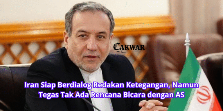 Iran Siap Berdialog Redakan Ketegangan, Namun Tegas Tak Ada Rencana Bicara dengan AS