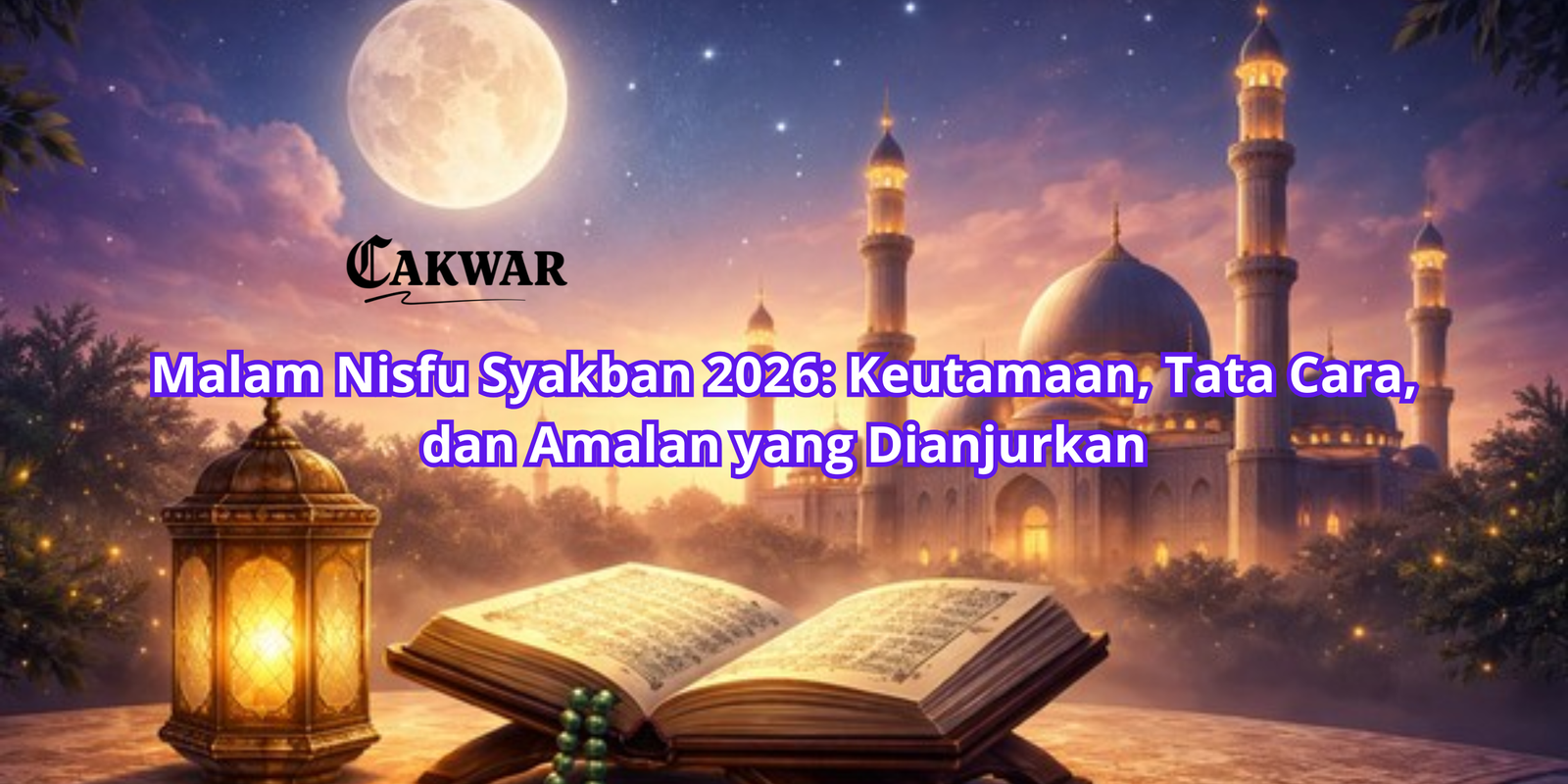 Malam Nisfu Syakban 2026: Keutamaan, Tata Cara, dan Amalan yang Dianjurkan