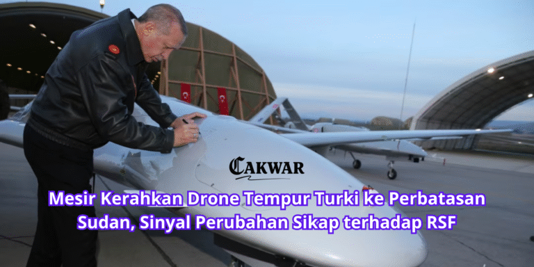 Mesir Kerahkan Drone Tempur Turki ke Perbatasan Sudan, Sinyal Perubahan Sikap terhadap RSF