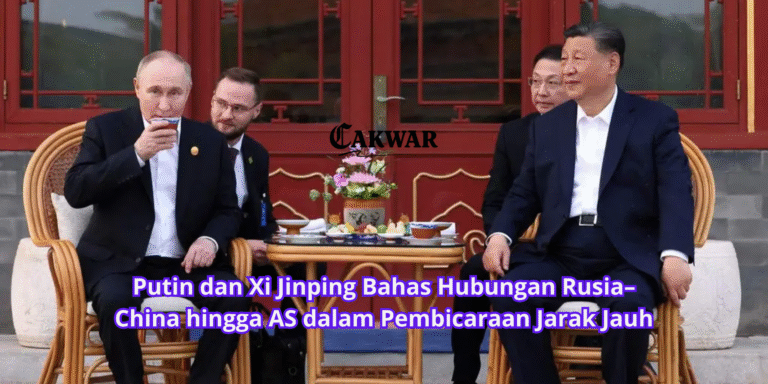 Putin dan Xi Jinping Bahas Hubungan Rusia–China hingga AS dalam Pembicaraan Jarak Jauh