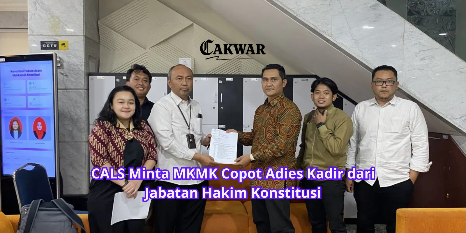 CALS Minta MKMK Copot Adies Kadir dari Jabatan Hakim Konstitusi