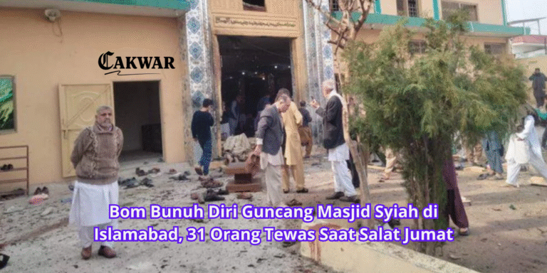 Bom Bunuh Diri Guncang Masjid Syiah di Islamabad, 31 Orang Tewas Saat Salat Jumat