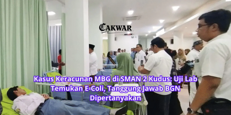 Kasus Keracunan MBG di SMAN 2 Kudus: Uji Lab Temukan E-Coli, Tanggung Jawab BGN Dipertanyakan