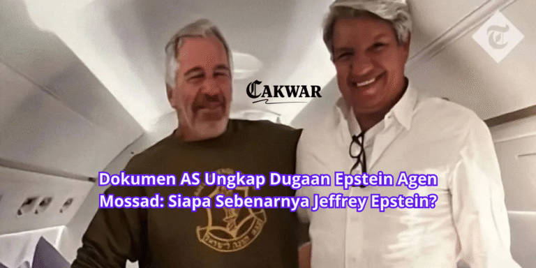 Dokumen AS Ungkap Dugaan Epstein Agen Mossad: Siapa Sebenarnya Jeffrey Epstein?