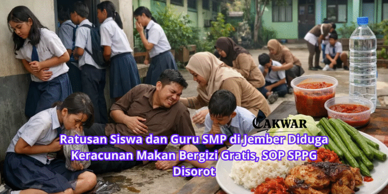Ratusan Siswa dan Guru SMP di Jember Diduga Keracunan Makan Bergizi Gratis, SOP SPPG Disorot