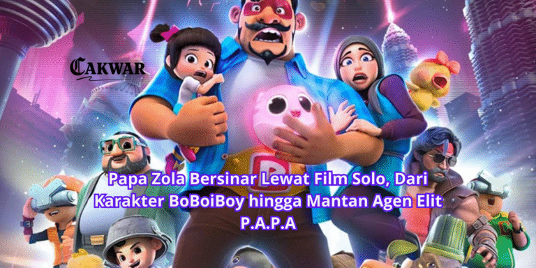 Papa Zola Bersinar Lewat Film Solo, Dari Karakter BoBoiBoy hingga Mantan Agen Elit P.A.P.A