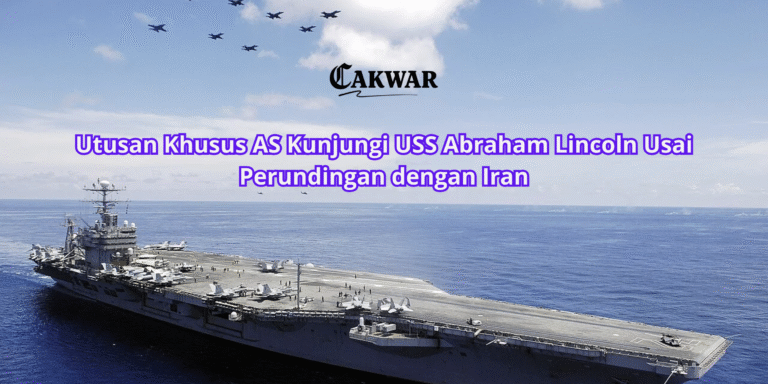 Utusan Khusus AS Kunjungi USS Abraham Lincoln Usai Perundingan dengan Iran