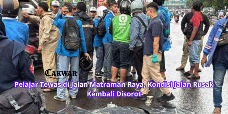 Pelajar Tewas di Jalan Matraman Raya, Kondisi Jalan Rusak Kembali Disorot