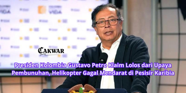 Presiden Kolombia Gustavo Petro Klaim Lolos dari Upaya Pembunuhan, Helikopter Gagal Mendarat di Pesisir Karibia