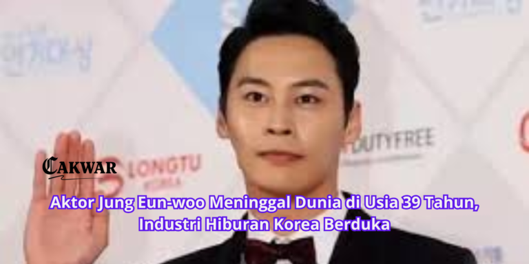 Aktor Jung Eun-woo Meninggal Dunia di Usia 39 Tahun, Industri Hiburan Korea Berduka