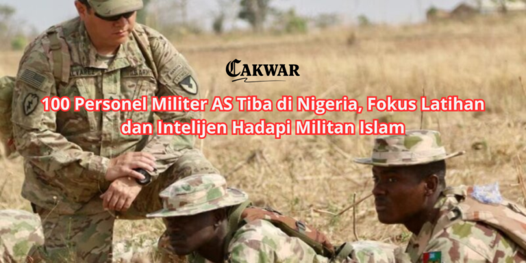 100 Personel Militer AS Tiba di Nigeria, Fokus Latihan dan Intelijen Hadapi Militan Islam