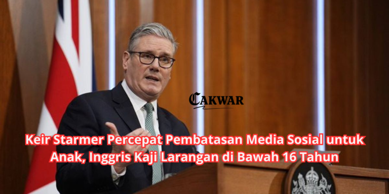 Keir Starmer Percepat Pembatasan Media Sosial untuk Anak, Inggris Kaji Larangan di Bawah 16 Tahun