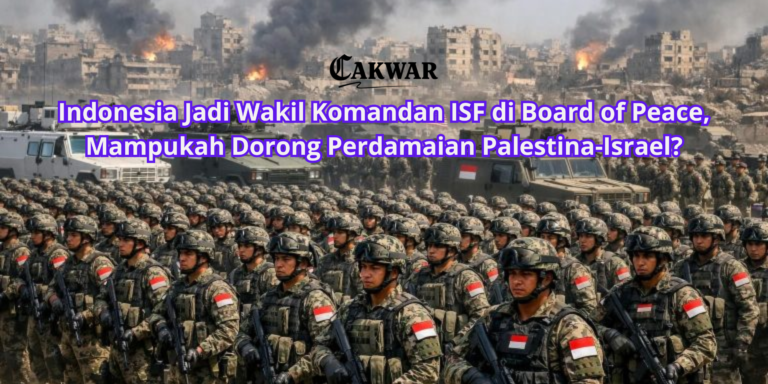 Indonesia Jadi Wakil Komandan ISF di Board of Peace, Mampukah Dorong Perdamaian Palestina-Israel?