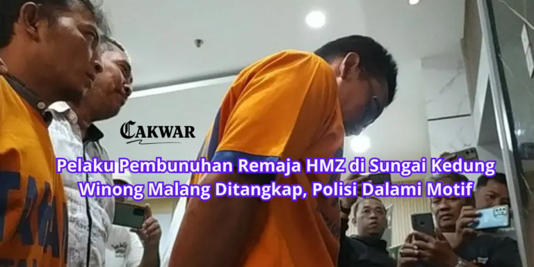 Pelaku Pembunuhan Remaja HMZ di Sungai Kedung Winong Ditangkap, Polisi Dalami Motif
