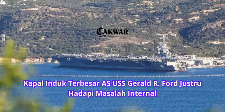 Kapal Induk Terbesar AS USS Gerald R. Ford Justru Hadapi Masalah Internal