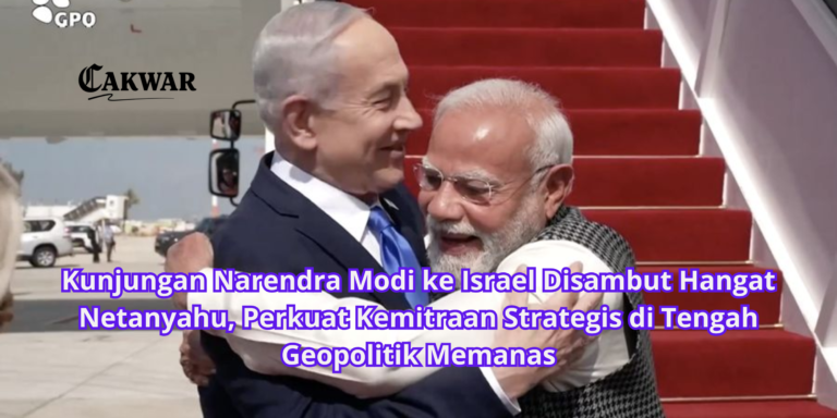 Kunjungan Narendra Modi ke Israel Disambut Hangat Netanyahu, Perkuat Kemitraan Strategis di Tengah Geopolitik Memanas