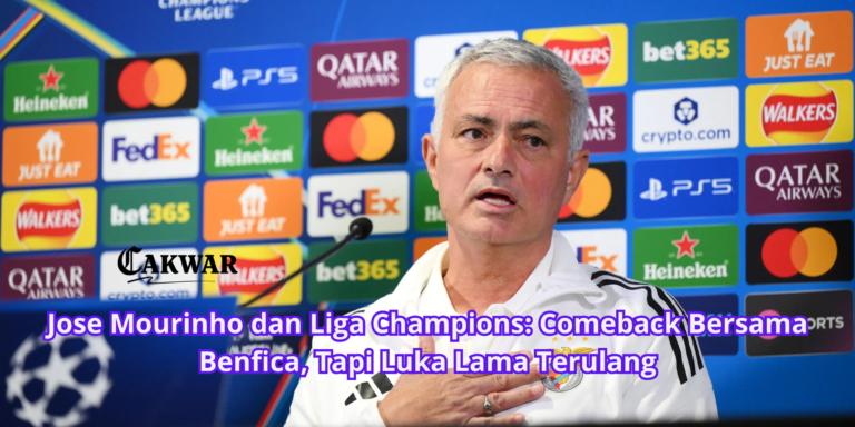 Jose Mourinho dan Liga Champions: Comeback Bersama Benfica, Tapi Luka Lama Terulang
