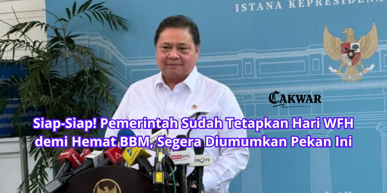 Siap-Siap! Pemerintah Sudah Tetapkan Hari WFH demi Hemat BBM, Segera Diumumkan Pekan Ini