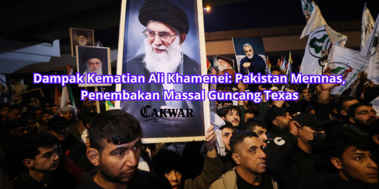 Dampak Kematian Ali Khamenei: Pakistan Memnas, Penembakan Massal Guncang Texas
