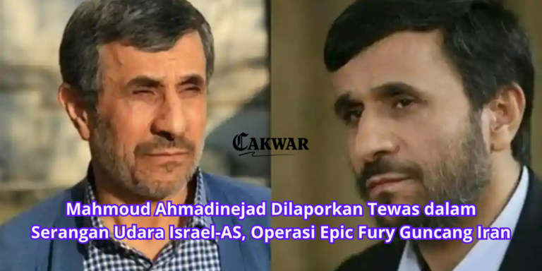 Mahmoud Ahmadinejad Dilaporkan Tewas dalam Serangan Udara Israel-AS, Operasi Epic Fury Guncang Iran