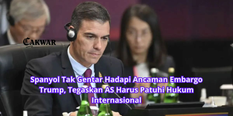 Spanyol Tak Gentar Hadapi Ancaman Embargo Trump, Tegaskan AS Harus Patuhi Hukum Internasional