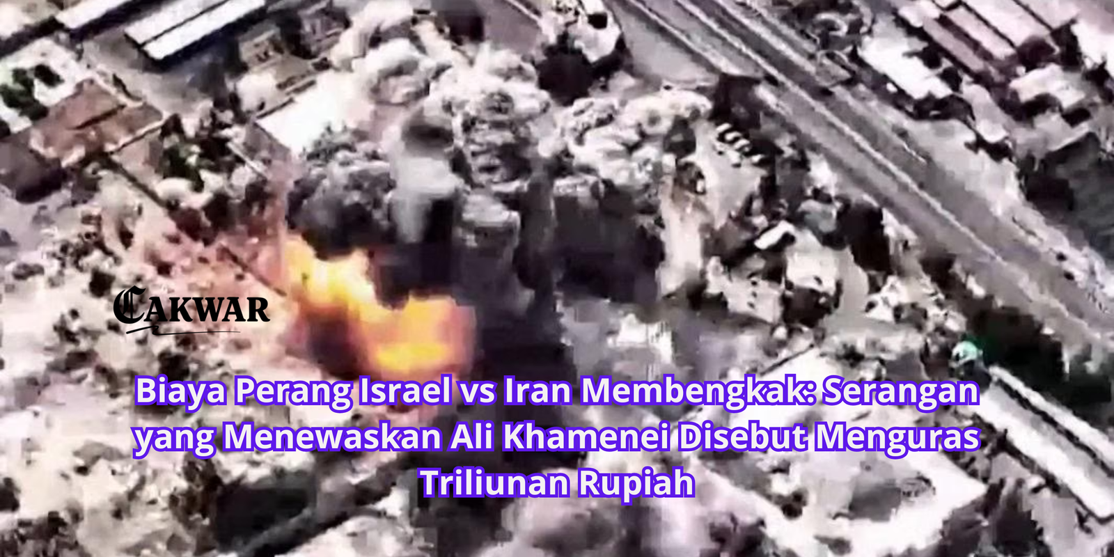 Biaya Perang Israel vs Iran Membengkak: Serangan yang Menewaskan Ali Khamenei Disebut Menguras Triliunan Rupiah