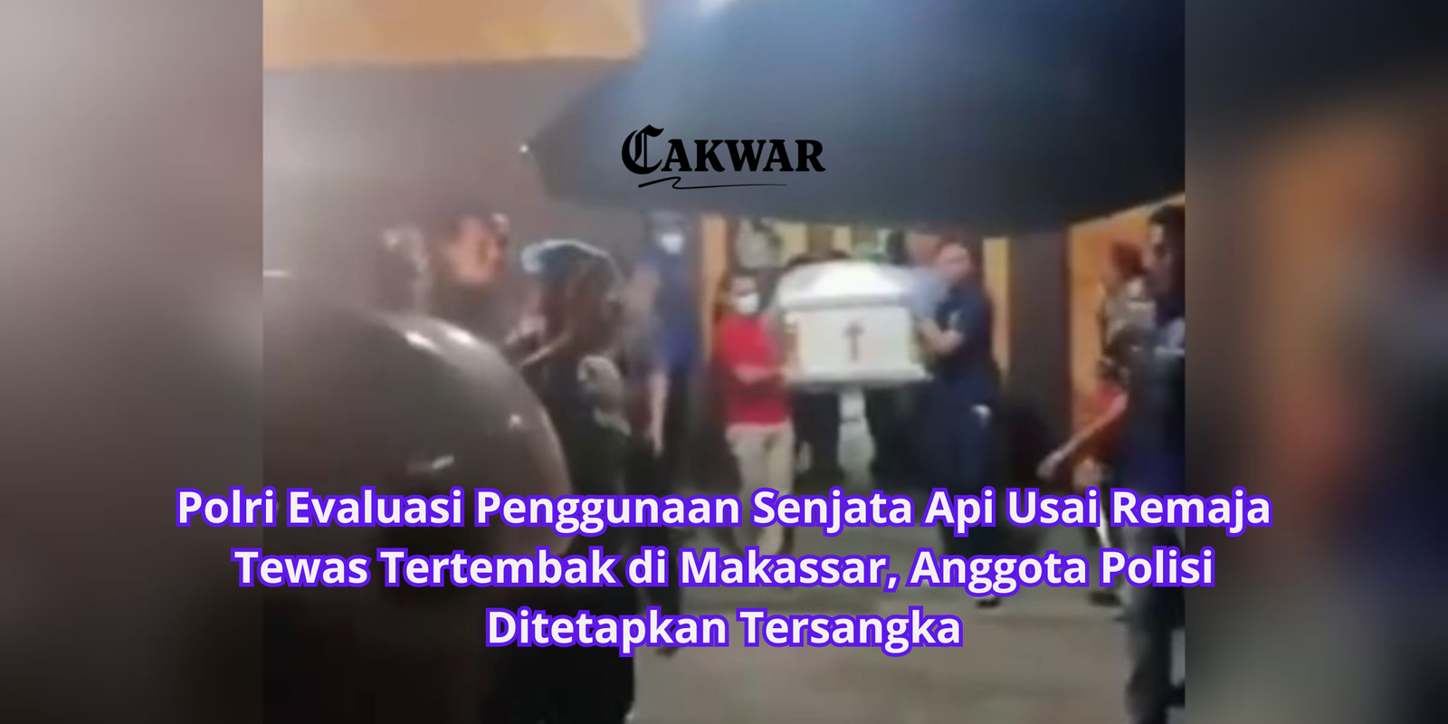Polri Evaluasi Penggunaan Senjata Api Usai Remaja Tewas Tertembak di Makassar, Anggota Polisi Ditetapkan Tersangka