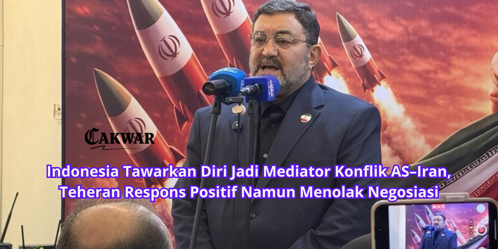 Indonesia Tawarkan Diri Jadi Mediator Konflik AS–Iran, Teheran Respons Positif Namun Menolak Negosiasi