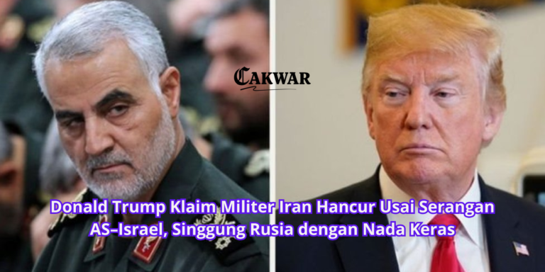 Donald Trump Klaim Militer Iran Hancur Usai Serangan AS–Israel, Singgung Rusia dengan Nada Keras