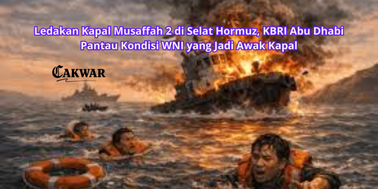Ledakan Kapal Musaffah 2 di Selat Hormuz, KBRI Abu Dhabi Pantau Kondisi WNI yang Jadi Awak Kapal