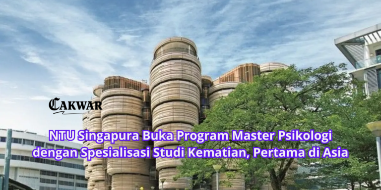 NTU Singapura Buka Program Master Psikologi dengan Spesialisasi Studi Kematian, Pertama di Asia