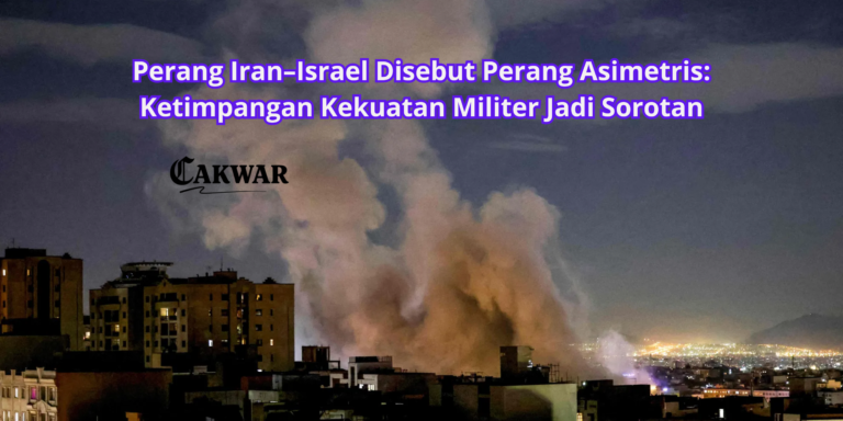 Perang Iran–Israel Disebut Perang Asimetris: Ketimpangan Kekuatan Militer Jadi Sorotan