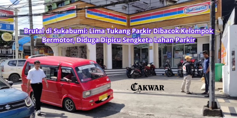 Brutal di Sukabumi: Lima Tukang Parkir Dibacok Kelompok Bermotor, Diduga Dipicu Sengketa Lahan Parkir
