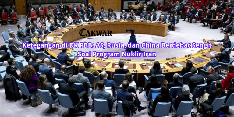 Ketegangan di DK PBB: AS, Rusia, dan China Berdebat Sengit Soal Program Nuklir Iran