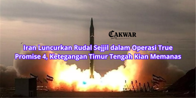 Iran Luncurkan Rudal Sejjil dalam Operasi True Promise 4, Ketegangan Timur Tengah Kian Memanas