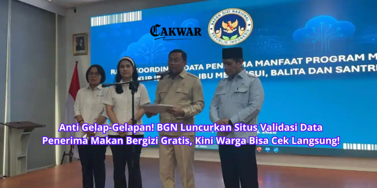Anti Gelap-Gelapan! BGN Luncurkan Situs Validasi Data Penerima Makan Bergizi Gratis, Kini Warga Bisa Cek Langsung!