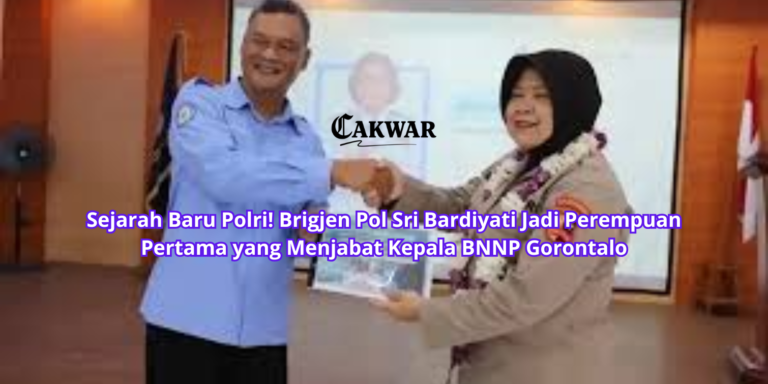 Sejarah Baru Polri! Brigjen Pol Sri Bardiyati Jadi Perempuan Pertama yang Menjabat Kepala BNNP Gorontalo