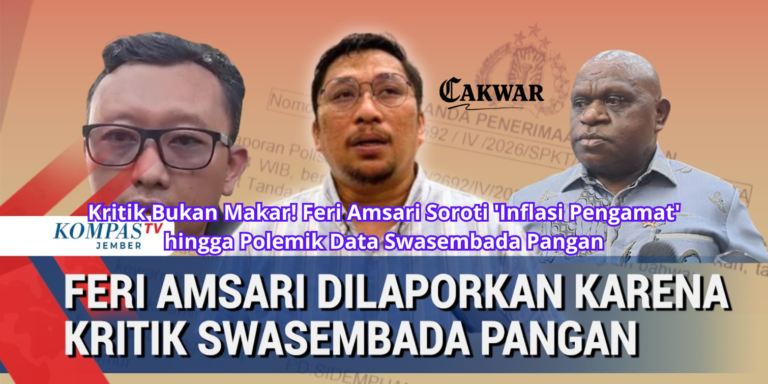Kritik Bukan Makar! Feri Amsari Soroti ‘Inflasi Pengamat’ hingga Polemik Data Swasembada Pangan