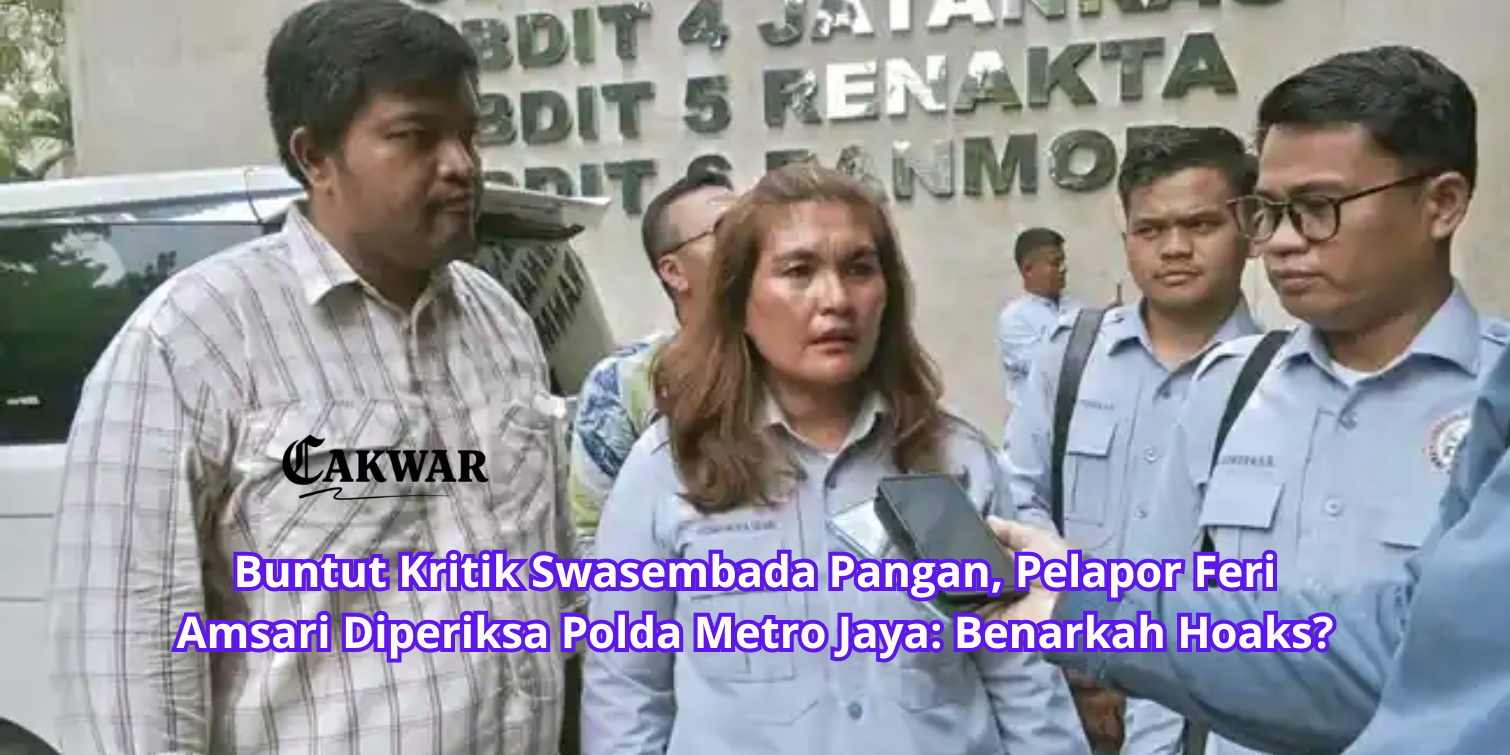 Buntut Kritik Swasembada Pangan, Pelapor Feri Amsari Diperiksa Polda Metro Jaya: Benarkah Hoaks?