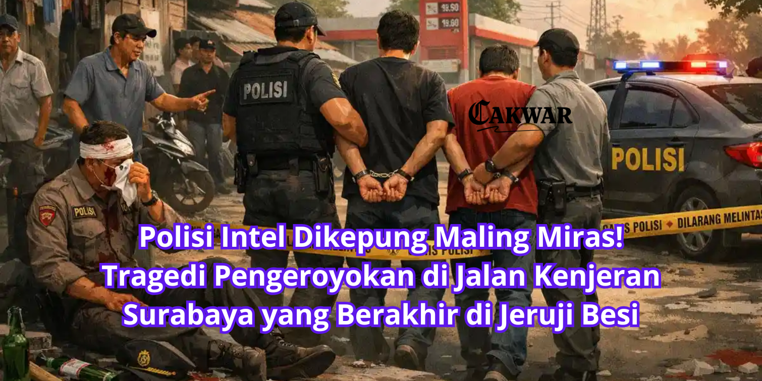 Polisi Intel Dikepung Maling Miras! Tragedi Pengeroyokan di Jalan Kenjeran Surabaya yang Berakhir di Jeruji Besi