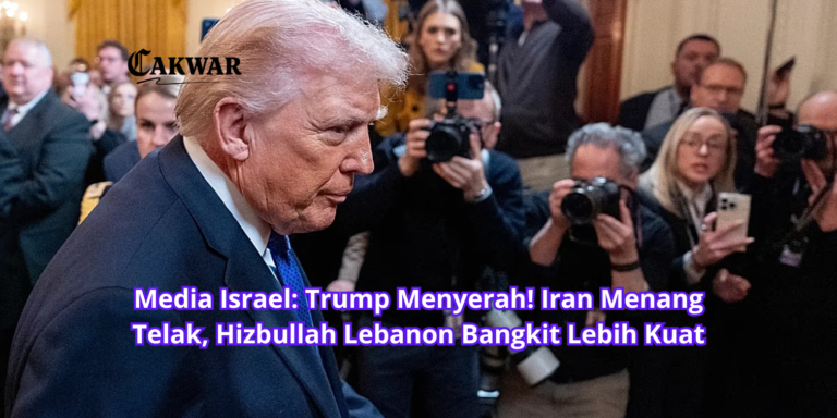 Media Israel: Trump Menyerah! Iran Menang Telak, Hizbullah Lebanon Bangkit Lebih Kuat