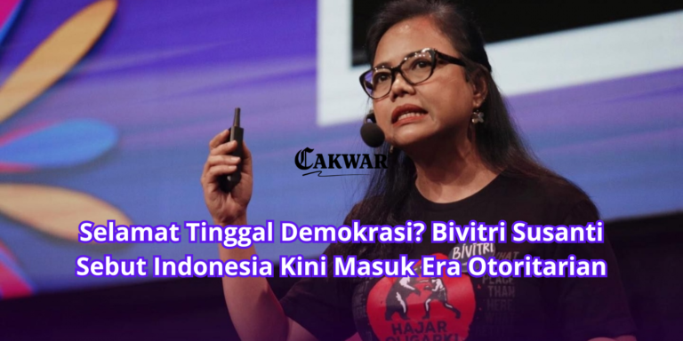 Selamat Tinggal Demokrasi? Bivitri Susanti Sebut Indonesia Kini Masuk Era Otoritarian